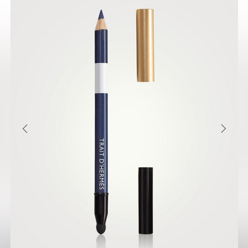 NWOT Hermes Navy Blue and Gold Eyeliner Pencil